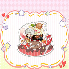 LaDS Shaker 1-18 - High-Definition Printing Sandwich Craft Desktop Bobblehead Decompression Toy - merrys