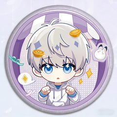 LaDS Double Flash Badge - 75mm 58mm Tinplate Anime Game Merchandise - merrys