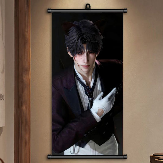 Lads Decorative Poster Scroll Wall Art