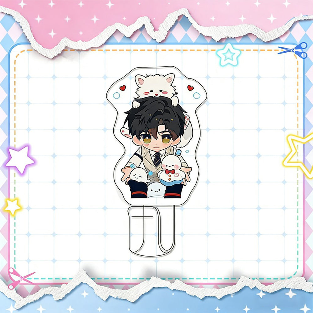 LaDS Chibi Acrylic Hook - High-Definition Printing Sandwich Craft Anime Merchandise - merrys