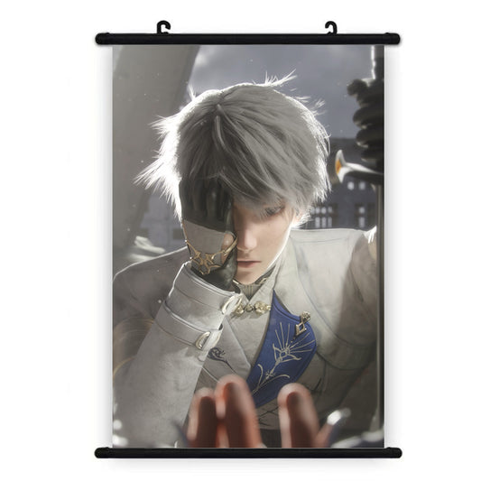 Xavier Series Artist-Hand-Painted Original Fan Art LaDS Canvas Wall Scroll - Anime Game Merch