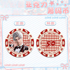 LaDS Acrylic Chip Coin 201-250 - Sandwich Double-Sided High-Definition Pattern Anime Game Merchandise - merrys