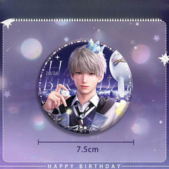 Xavier 2025 Birthday Series Merchandise - Combo Set of Sandwich Standee, Double Flash Badge, Art Card, Keychain - merrys