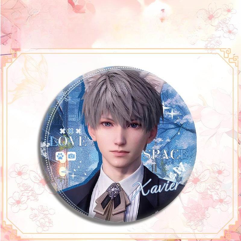 LaDS Double Flash Badge 143-196 - Diameter 75mm 58mm Tinplate Anime Merchandise - merrys