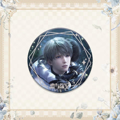 LaDS Double Flash Badge 1-64 - 75mm 58mm Tinplate Anime Merchandise - merrys