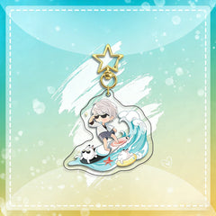LaDS Chibi Keychain Star Buckle Charm - Rafayel, Xavier Merchandise - merrys