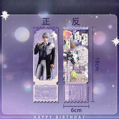 Xavier 2025 Birthday Series Merchandise - Combo Set of Sandwich Standee, Double Flash Badge, Art Card, Keychain - merrys