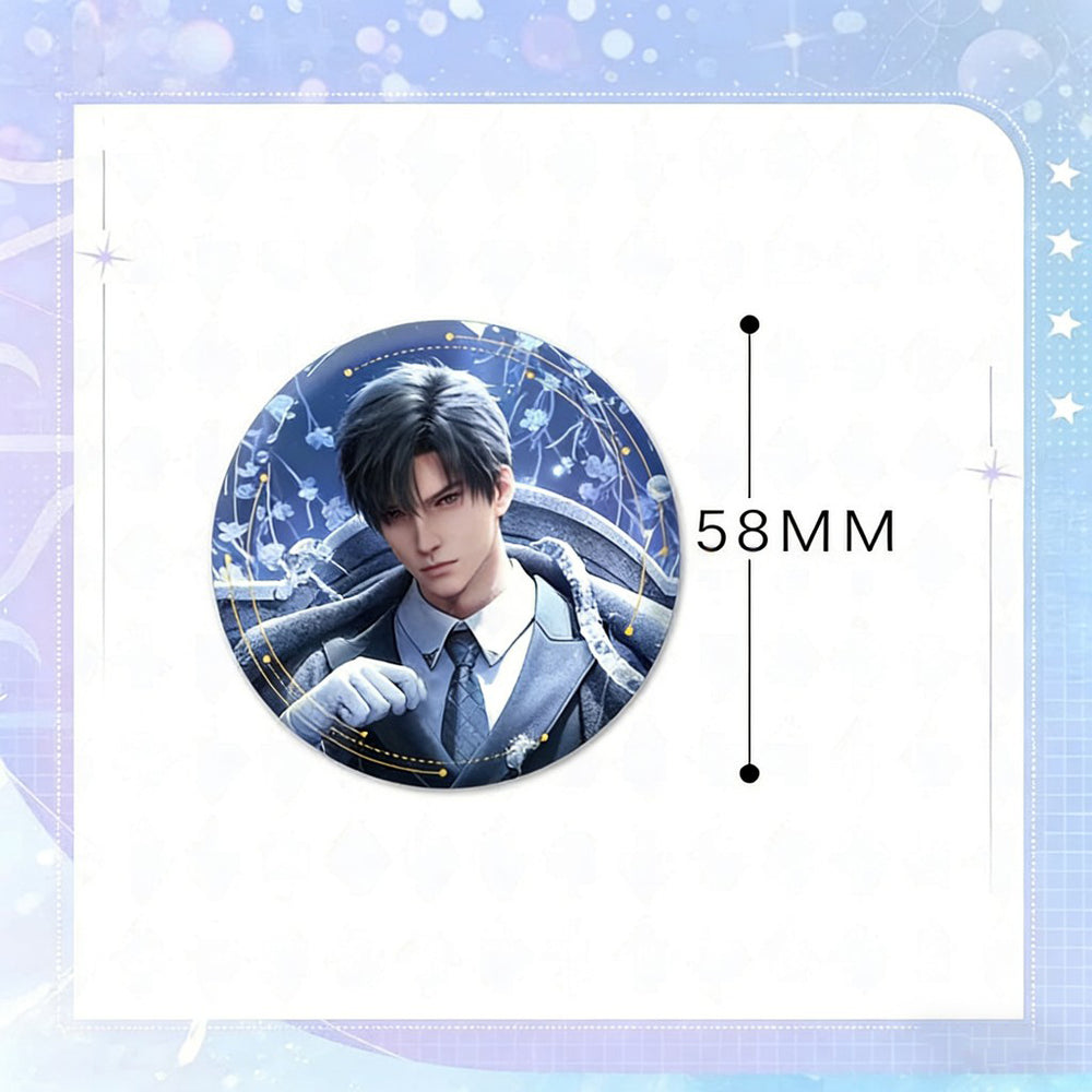 LaDS Badge Merchandise - Tinplate Star Fantasy Film Zayne, Rafayel, Xavier Game Merchandise - merrys