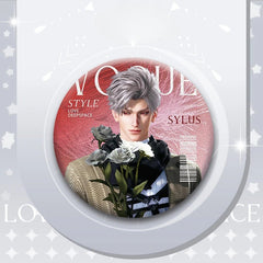 LaDS Double Flash Badge 131-134 - PET Material 75mm 58mm Tinplate Anime Merchandise - merrys