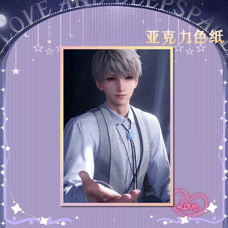 LaDS Acrylic Art Card 116-178 Large Size Holographic Edge 20.5*14.5cm Anime Merchandise - merrys