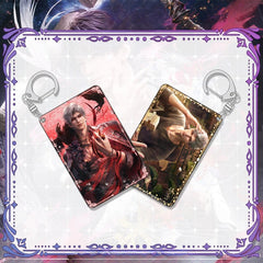 LaDS Shaker Mahjong Charm Keychain - Zayne, Rafayel, Xavier Anime Merch - merrys