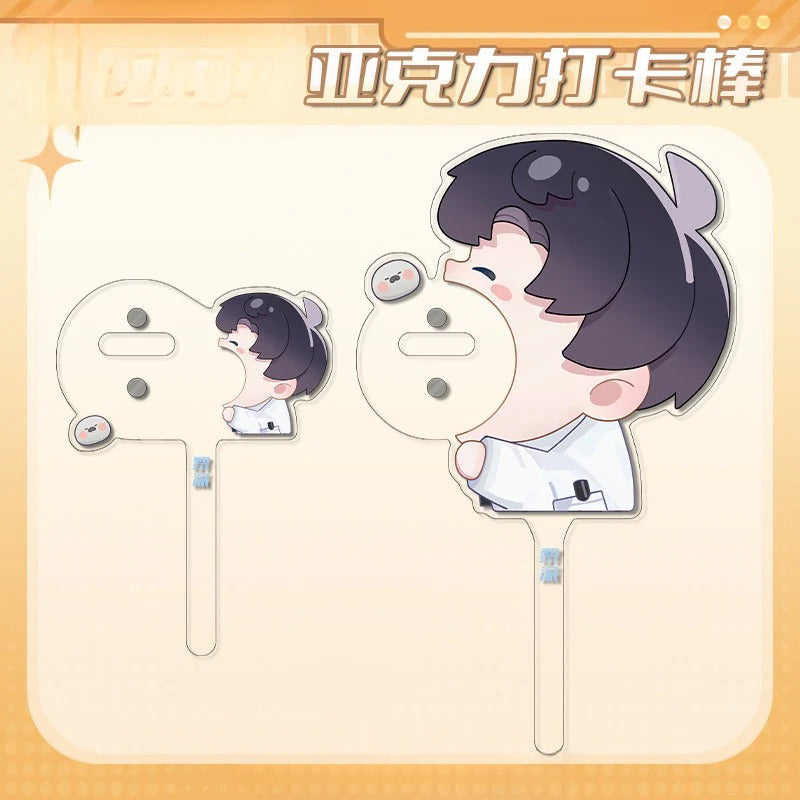 LaDS Original Badge Acrylic Check-in Stick - Badge Holder Display Set Ita Bag Decoration Anime Merchandise - merrys