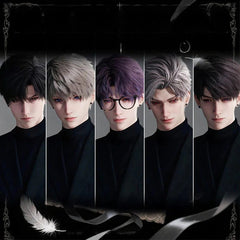 Lads Artist-Authorized Knit Sweater Series Zinc Alloy Feather Brooch