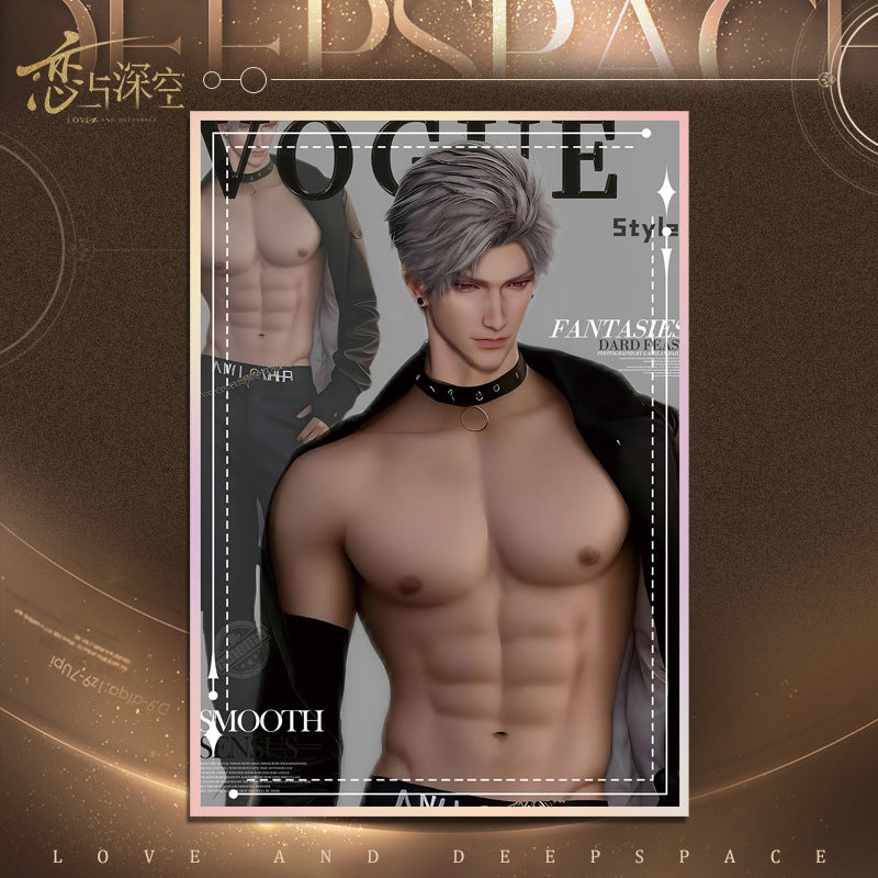 LaDS Acrylic Art Card 1-115 - Large Size 20.5*14.5cm with Holographic Edge Anime Game Merchandise - merrys