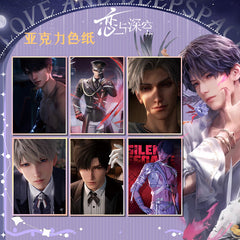 Love and DeepSpace Acrylic Art Card 116-178 Large Size Holographic Edge 20.5*14.5cm Anime Merchandise