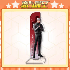 LaDS 12cm Double-Sided Insert Standee - Anime Acrylic Desktop Decoration, Sandwich Craft, Combined Illustration - merrys