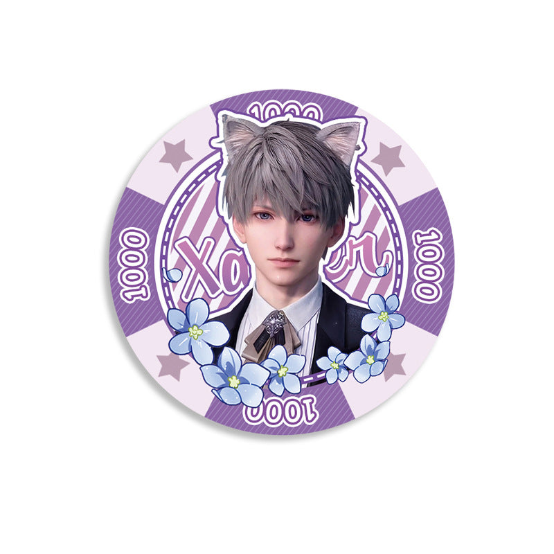 LaDS Acrylic Chip Coin 201-250 - Sandwich Double-Sided High-Definition Pattern Anime Game Merchandise - merrys
