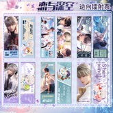 Love and DeepSpace Reverse Holographic Ticket High-Definition Printing Zayne, Xavier, Rafayel Merchandise