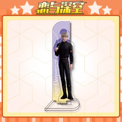 LaDS 12cm Double-Sided Insert Standee - Anime Acrylic Desktop Decoration, Sandwich Craft, Combined Illustration - merrys