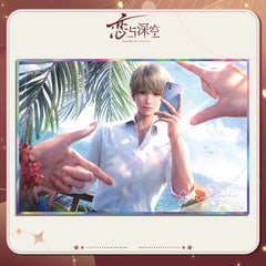 LaDS Series 501 Acrylic Double Flash Art Card - High-Definition Printing Anime Mobile Game Merchandise - merrys