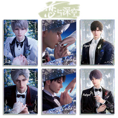 Love and DeepSpace Wedding Series 501 Acrylic Double Flash Art Card High-Definition Printing Anime Mobile Game Merchandise