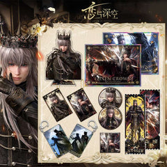 Love and DeepSpace Xavier Falling Crown Series - Acrylic Sandwich Standee, Art Paper & Quicksand Keychain - merrys