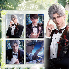 Love and DeepSpace Wedding Series 501 Acrylic Double Flash Art Card High-Definition Printing Anime Mobile Game Merchandise