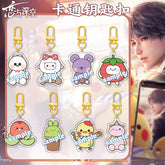 Love and DeepSpace Doll Series U-shaped Buckle - Electroplated Golden Buckle Charm Acrylic Anime Merchandise
