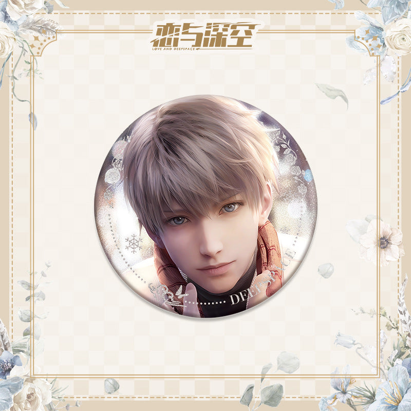 LaDS Double Flash Badge 1-64 - 75mm 58mm Tinplate Anime Merchandise - merrys