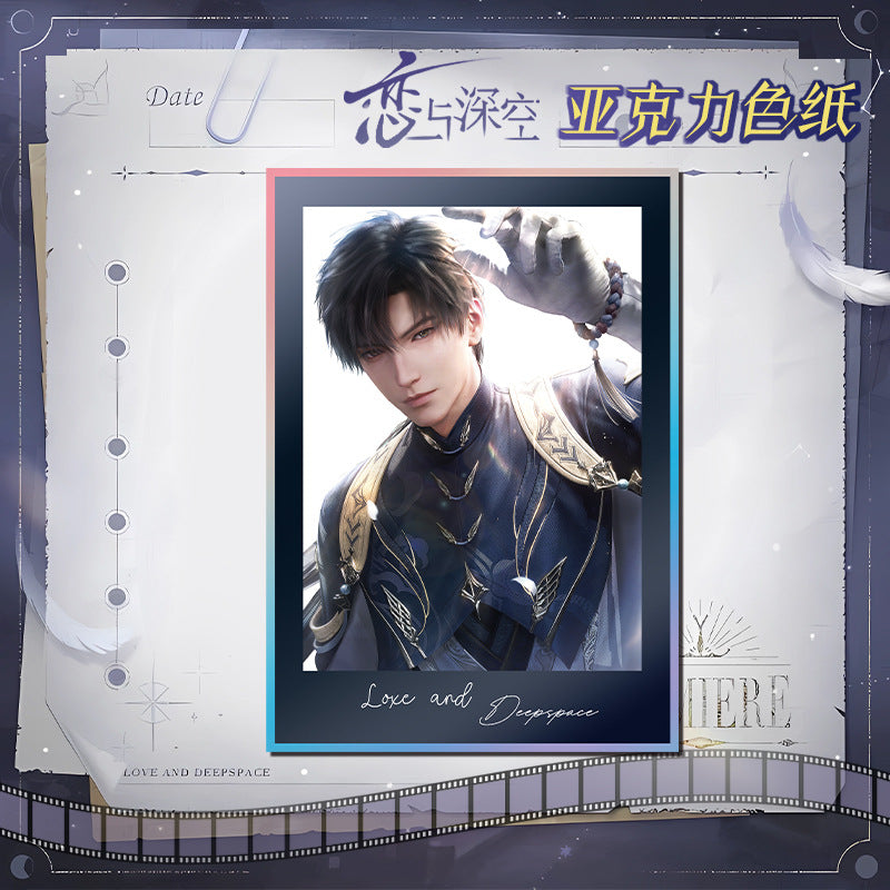 LaDS Acrylic Art Card 1-115 - Large Size 20.5*14.5cm with Holographic Edge Anime Game Merchandise - merrys