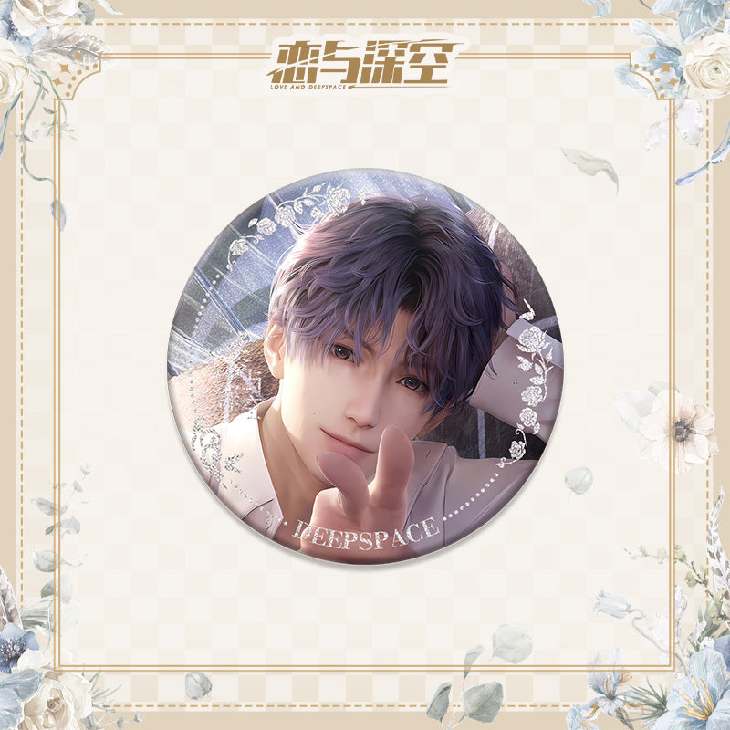 LaDS Double Flash Badge 1-64 - 75mm 58mm Tinplate Anime Merchandise - merrys