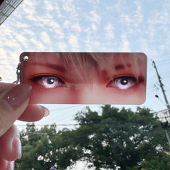 Lads Eye Clear Card - Acrylic Keychain Backpack Charm