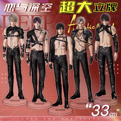 Love and DeepSpace 33cm Large Sandwich Standee - Anime Game Acrylic Desktop Decoration