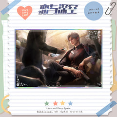 LaDS Series 501 Acrylic Double Flash Art Card - High-Definition Printing Anime Mobile Game Merchandise - merrys