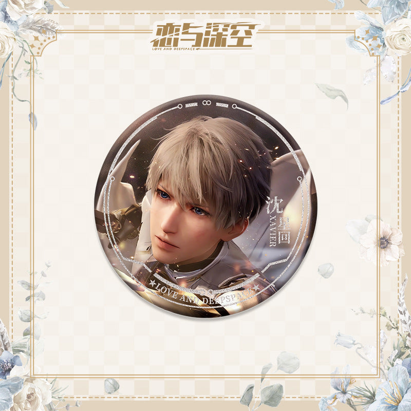 LaDS Double Flash Badge 1-64 - 75mm 58mm Tinplate Anime Merchandise - merrys