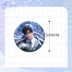 Love and DeepSpace Badge Merchandise - Tinplate Star Fantasy Film Zayne, Rafayel, Xavier Game Merchandise