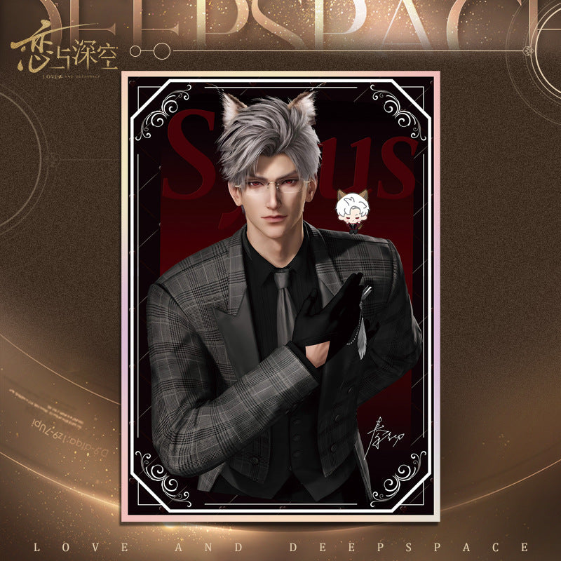 LaDS Acrylic Art Card 1-115 - Large Size 20.5*14.5cm with Holographic Edge Anime Game Merchandise - merrys