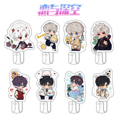 Love and DeepSpace Chibi Acrylic Hook - High-Definition Printing Sandwich Craft Anime Merchandise