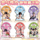 Love and DeepSpace Ferris Wheel Decoration - Sylus, Rafayel Cartoon Creative Desktop Ornament, Easy to Install and Rotate