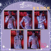 Love and DeepSpace Acrylic Art Card 116-178 Large Size Holographic Edge 20.5*14.5cm Anime Merchandise