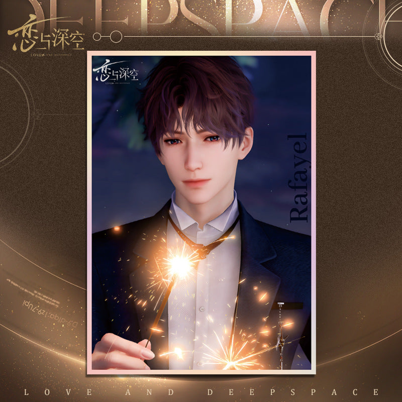 LaDS Acrylic Art Card 1-115 - Large Size 20.5*14.5cm with Holographic Edge Anime Game Merchandise - merrys