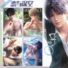 LaDS Series 501 Acrylic Double Flash Art Card - High-Definition Printing Anime Mobile Game Merchandise - merrys