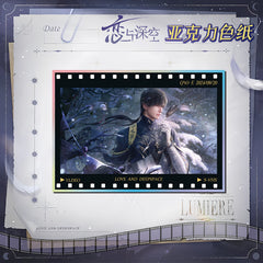 LaDS Acrylic Art Card 1-115 - Large Size 20.5*14.5cm with Holographic Edge Anime Game Merchandise - merrys