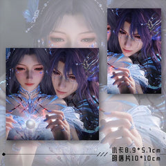 Artist-Authorized Lads Rafayel 6-Piece Set - Holographic Laser Tickets & Keychains