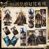 Love and DeepSpace Xavier Falling Crown Series - Acrylic Sandwich Standee, Art Paper & Quicksand Keychain