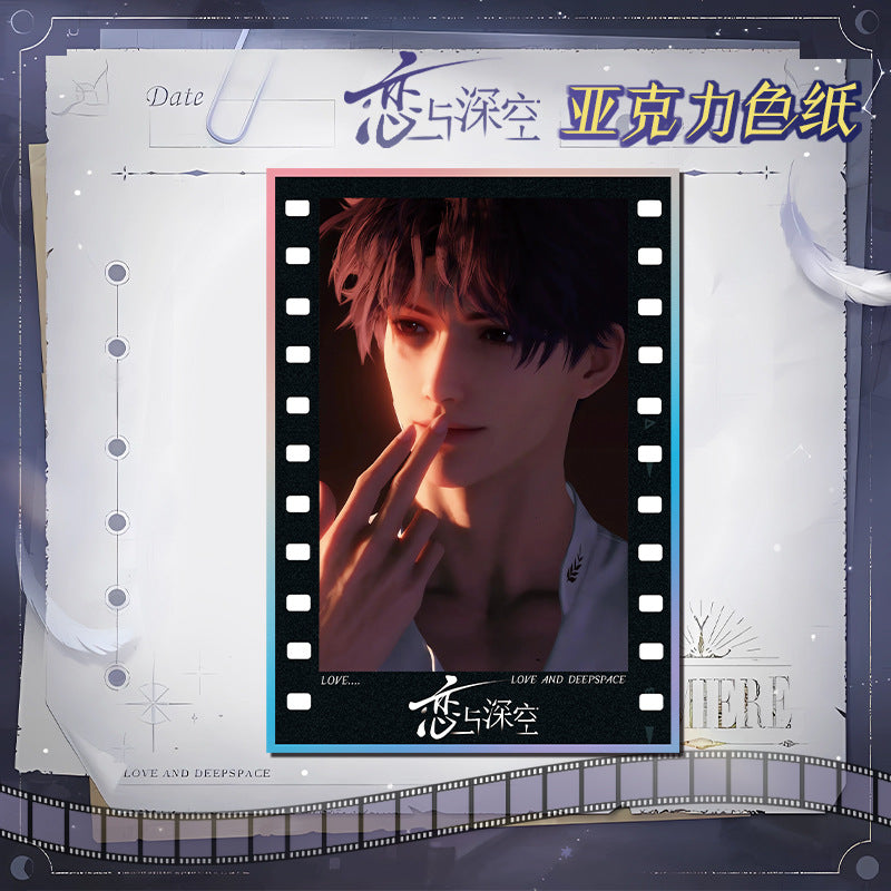 LaDS Acrylic Art Card 1-115 - Large Size 20.5*14.5cm with Holographic Edge Anime Game Merchandise - merrys