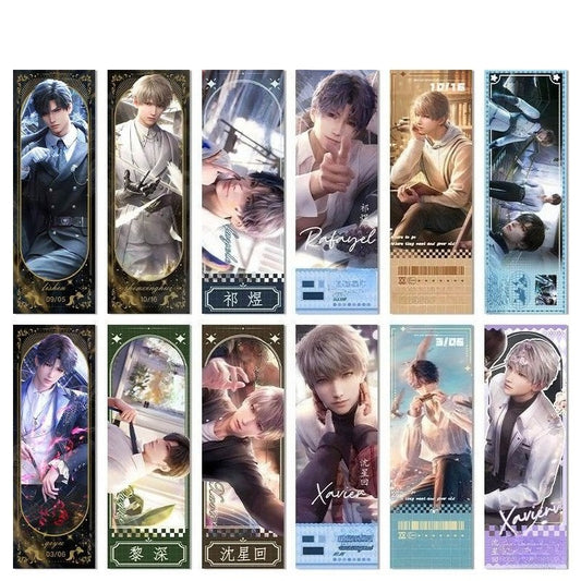 LaDS Reverse Holographic Ticket High-Definition Printing Zayne, Xavier, Rafayel Merchandise - merrys