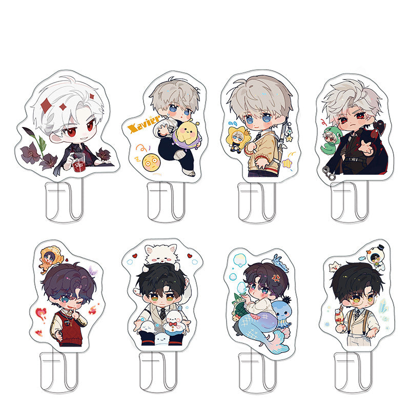 LaDS Chibi Acrylic Hook - High-Definition Printing Sandwich Craft Anime Merchandise - merrys