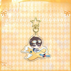 LaDS Caleb Birthday Series Set - Double Flash Badge, Standee Anime Game Acrylic Merchandise - merrys