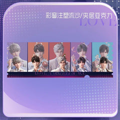 LaDS Stained Glass Shaker Ticket Stub - Anime Merch - merrys